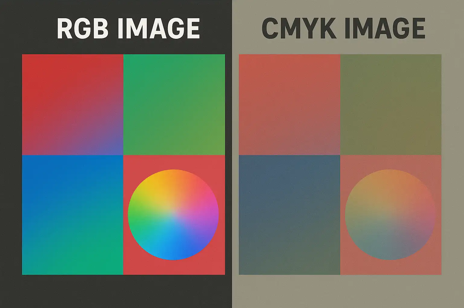 RGB vs CMYK