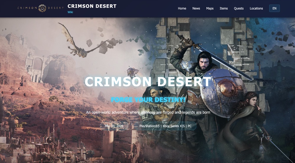 CRIMSON DESERT