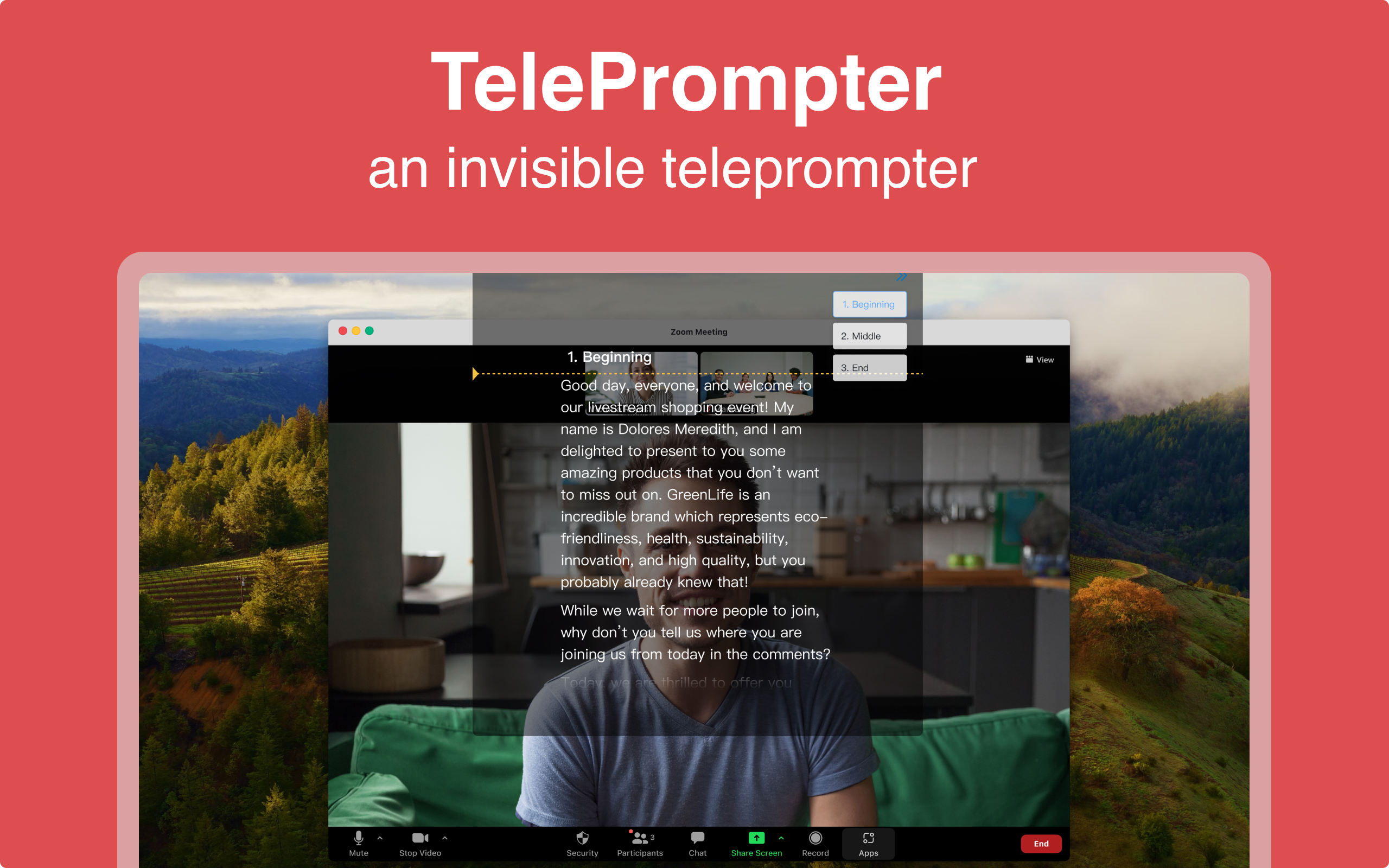online teleprompter